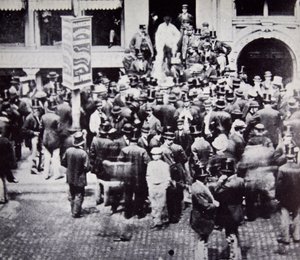 ニューヨークゴールドエクスチェンジ、1863 作： American Photographer